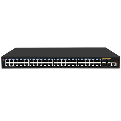 48 portas Gigabit L3 Gerenciado Switch de Rede 10G Fibra Uplinks Single AC Input Baseado em Realtek