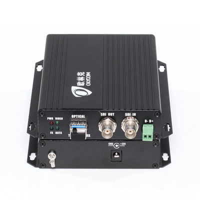 Conversor de vídeo de fibra SDI para transceptor de fibra óptica SM LC 20 km
