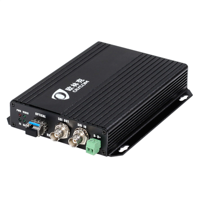 Conversor de vídeo de fibra SDI para transceptor de fibra óptica SM LC 20 km