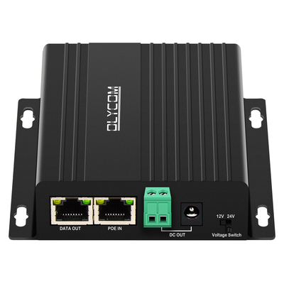 10/100/1000Mbps 12V 30W POE Splitter DC12V/24V Saída