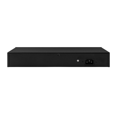 16 portas Gigabit Poe Switch Fibra de rede Switch Extensão 250m 300W