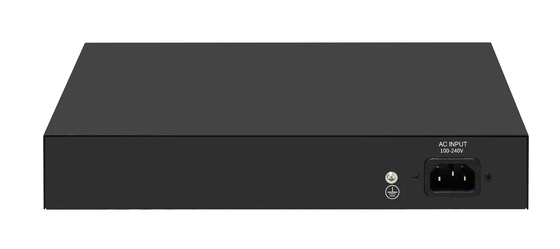 Interruptor Gigabit 8 portas POE gerenciado de fibra Ethernet 120W AC100-240V Input