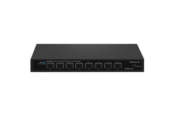 Switch de Fibra SFP+ 10G 8*Portas de Fibra SFP+ 10G Suporta 1.25G/2.5G/10G
