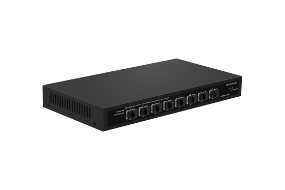 Switch de Fibra SFP+ 10G 8*Portas de Fibra SFP+ 10G Suporta 1.25G/2.5G/10G