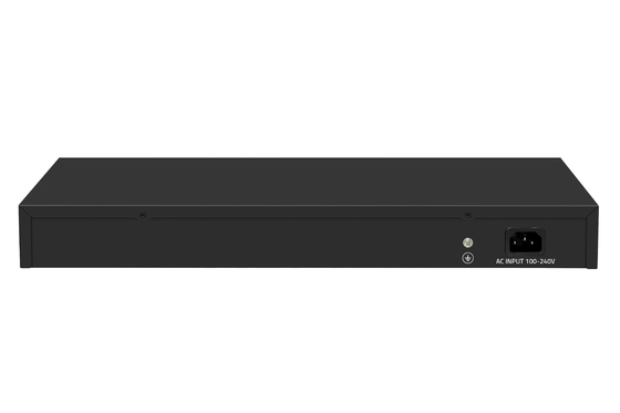 Preço de fábrica Switch 10G 24 Port Ethernet Fiber Switch Desktop L3 Switch de rede gerenciado AC100-240V 1U Rack