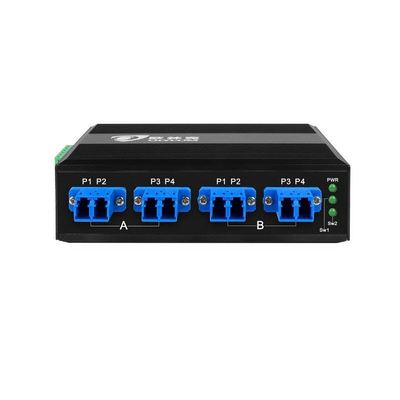 Switch de Bypass de Fibra 2x2B com Conector LC/SC e Tipo de Fibra SM/MM para Proteção de Rede Óptica