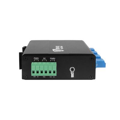 Switch de Bypass de Fibra 2x2B com Conector LC/SC e Tipo de Fibra SM/MM para Proteção de Rede Óptica