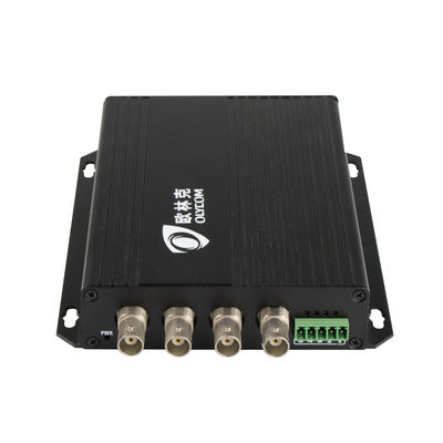 4-Channel Standard Definition Analog BNC para Fibra com Conversor Óptico de Vídeo RS485 20KM