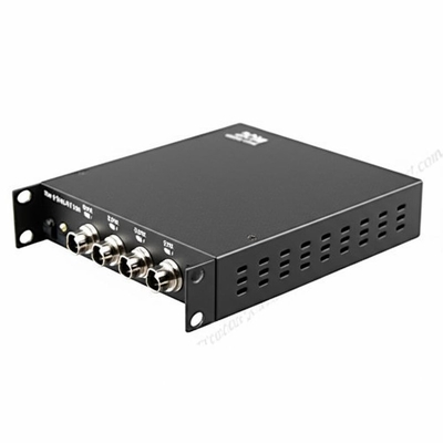 Conversor Óptico Digital de Vídeo por Fibra Óptica Monomodo 20Km 1310nm/1550nm da Câmera ao Centro de Controle
