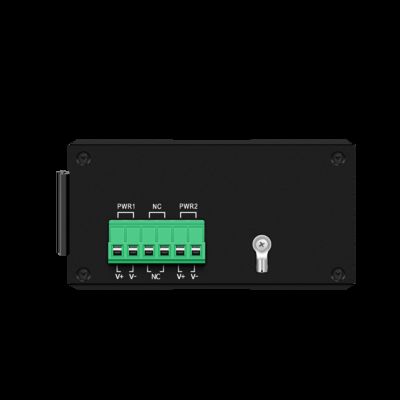 Interruptor solar poe de 6 portas DC12-48V entrada 120w interruptor ethernet industrial para energia solar/tronco/sistema VoIP/sistema de segurança CCTV