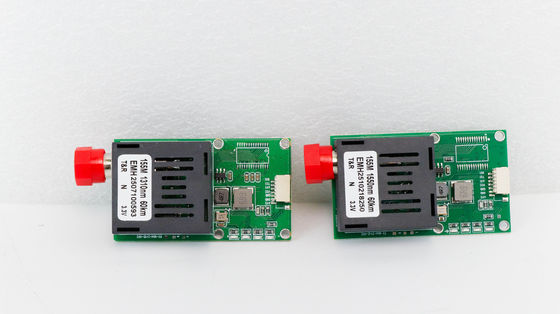 Módulo de Dron de Fibra Óptica de 80km, Transceptor Óptico UAV com Vídeo Analógico de 1 Canal e Dados TTL de 1 Canal para Plataformas UAV DC 5.5-26V
