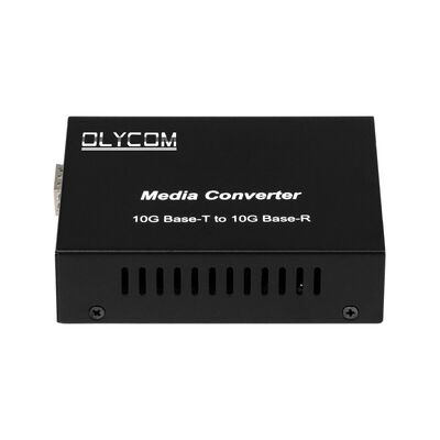 10G SFP + Conversor de Fibra de Mídia Não Gerenciado com DIP Switch Conversor de Fibra Óptica para Data Center e Backbone LAN