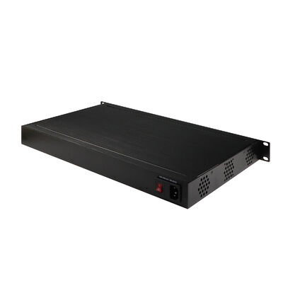 Switch Gerenciado PoE de 24 Portas com Uplinks de Fibra 2.5G, Montagem em Rack 1U, Alimentado por AC220V, Chip Vitesse, CE