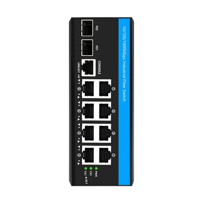 Fábrica de OEM Gigabit 8 port switch de rede gerenciado switch Ethernet 2SFP+8RJ45 portas