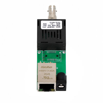 Cartão de conversão de mídia Gigabit DC5V ~ DC24V Para solução de comunicação de fibra UAV Mini Size