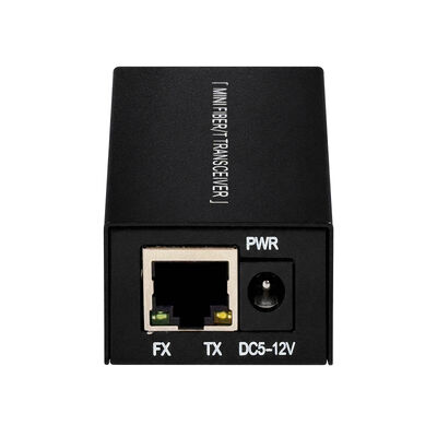 Mini Gigabit Fiber Optic Media Converter DC5V DC12V Compacto Tamanho 20KM Extensão CE