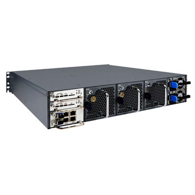 400G 800G DWDM DCI BOX Plataforma de transmissão óptica empilhável de entrada AC/DC CE