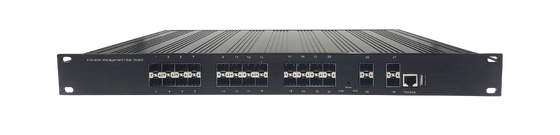 SWITCH ETHERNET GERENCIADO DE 28 PORTAS 10G SLOTS DE FIBRA COMPLETOS AC DC ENTRADA SEM VENTILADOR MONTADO EM RACK CE