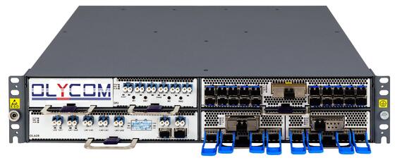 400G 800G DWDM DCI BOX Plataforma de transmissão óptica empilhável de entrada AC/DC CE