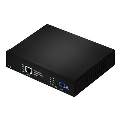 XPON PoE ONU Comercial 1 Porta Gigabit 30W PoE Terminal PON para Redes de Acesso por Fibra