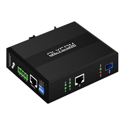 ONU Industrial Gigabit xPON PoE | Dispositivo de Acesso Fibra EPON/GPON com Montagem em Trilho DIN