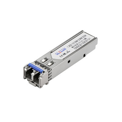 Mini conector Singlemode do transceptor 1.25G 1310nm LC do módulo de GBIC SFP com DDM