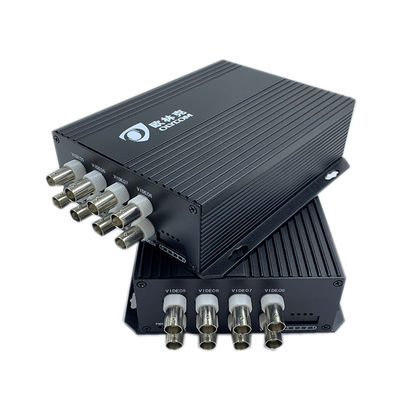 Multiplexer análogo do conversor ótico de Digitas do vídeo de DC5V1A 8ch sobre o cabo coaxial