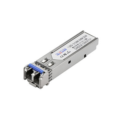 1.25Gb/S Módulo SFP Transceptor Módulo Gigabit Ethernet LR 20km Modo Único CE RoHS