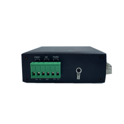 Comutador POE industrial não gerenciado com 4 portas e 2 slots SFP para sistema de câmera de segurança