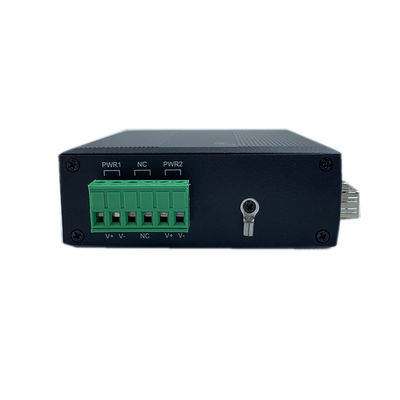 Gigabit Unmanaged industrial do interruptor do ponto de entrada da montagem DC52V do trilho do ruído para a câmera do IP