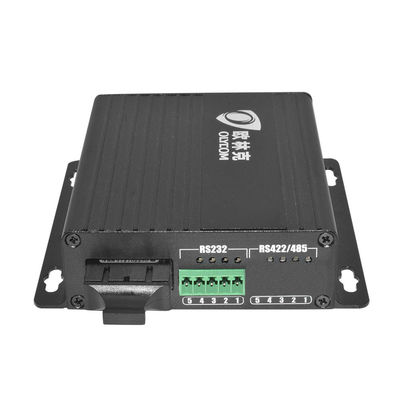 RS232 para conversor de fibra óptica Conversor óptico em série Monte de parede DC12V
