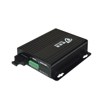 RS232 para conversor de fibra óptica Conversor óptico em série Monte de parede DC12V