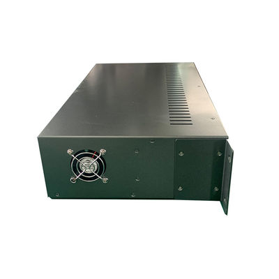 Chassi de Rack para 14 Conversores de Mídia com 19 Polegadas 2U Duplo AC220V para Conversores de Mídia de Fibra CE