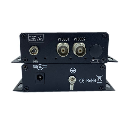 HD 1080P Vídeo Digital Converter Óptico 2 Portos AHD CVI TVI FC Fibra 20km Modo Único