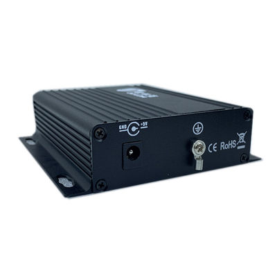 HD 1080P Vídeo Digital Converter Óptico 2 Portos AHD CVI TVI FC Fibra 20km Modo Único