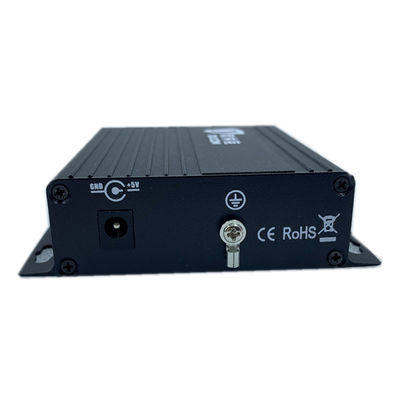 Transmissor e receptor análogos da fibra ótica dos dados 1ch padrão de FC para o preto da câmera de PTZ
