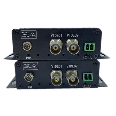 Conversor Óptico de Fibra de Vídeo BNC 1080P com Dados RS485 em Fibra Multimodo FC DC12V CE