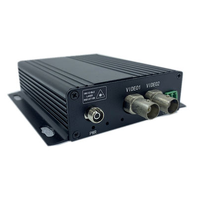 Convertidor de vídeo BNC 1080P para fibra óptica com dados RS485 FC em fibra multimodo