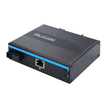 Conversor de mídia Ethernet Industrial Gigabit SC WDM não gerenciado de fibra única Mini Size