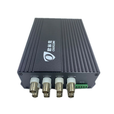Conversor óptico digital de dados e vídeo RS422 para câmera PTZ AHD/HD Video DC12V