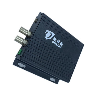 conversor ótico de Digitas do vídeo 2ch análogo na distância de funcionamento da fibra 80KM do milímetro