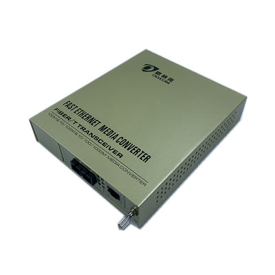 Conversor dos meios do CCTV de MDIX com 2 portas ethernet SMF 100km máximo