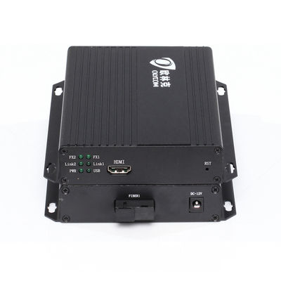 Extensor HDMI DVI 1080P Porta SC Monomodo Simplex 12VDC CE FCC Tipo Desktop