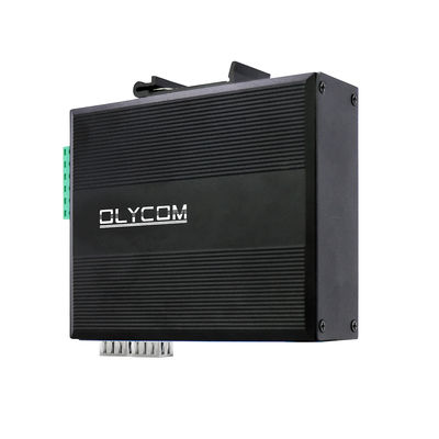 Interruptor de rede industrial 6 portas Ethernet rápido 10/100Mbps Rede de fibra Realtek Não gerenciada