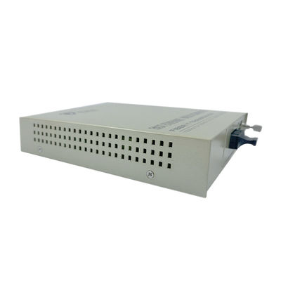 Conversor de mídia PoE Fibra óptica SFP 10/100M Ethernet orçamento não gerenciado de 30W
