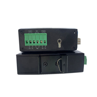 Industrial PoE Media Converter 15.4W 30W Não gerenciado Ethernet rápido DIN Rail CE Mini Size