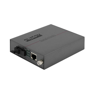 ethernet 1600byte rápidos ao conversor de Gigabit Ethernet, conversor dos meios do único modo de 100km