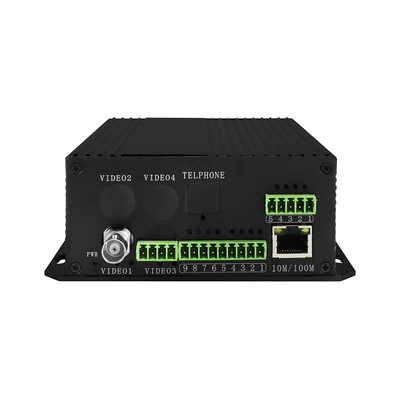 Bidi Data Dry Contact Converter de Fibra de Vídeo Análogo RS232 RS485 montado em rack DC12V