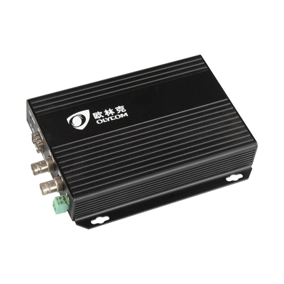 Extensor de fibra óptica 3G-SDI com RS485 Loopout local de dados 1 SDI em 2 SDI fora