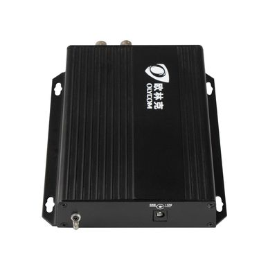 Extensor de fibra óptica 3G-SDI com RS485 Loopout local de dados 1 SDI em 2 SDI fora CE